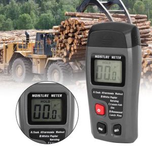 Portable 7 options matériau humidimètre bois détecteur d'humidité  haute pré