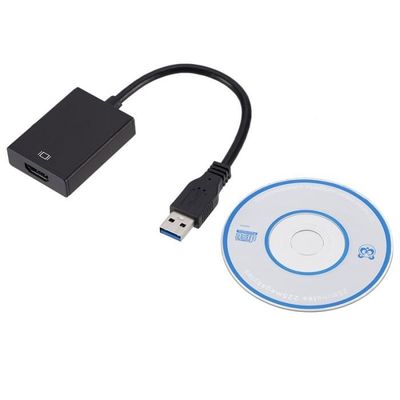 Adaptateur USB 3.0 Vers HDMI - Convertisseur Vidéo 1080p Pour PC Windows - Mode Miroir Ou écran étendu - Non Pour Mac/Chrome