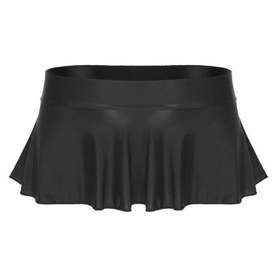 B91xZ Jupes Pour Femmes Jupe Courte Plissée De Haute Qualité Jupe Tutu Adulte Jupe De Danse Noir S