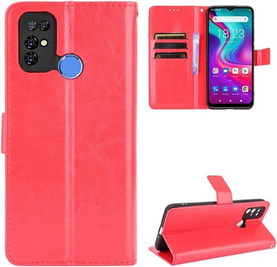 WEIOU Custodia Portafoglio In Pelle Con Mandala Per Doogee X96 Pro – Flip Case Con Supporto, Fessure Per Carte, Rosa Oro - 6