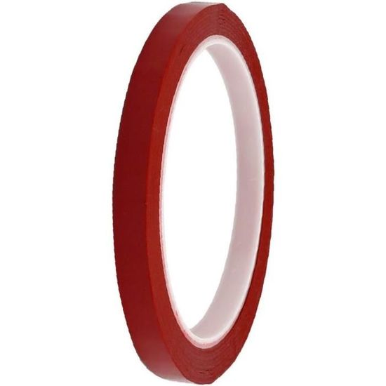 Bande De Mastic Adhésive Isolée Électrique Simple Face Rouge 8 Mm De ...