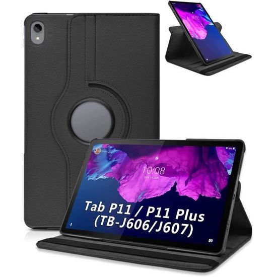 Toetsenbordhoes Lenovo Tab P11 5G / P11 Plus 2021 - Magnetisch Afneembaar Verlicht Toetsenbord + Bluetooth Muis