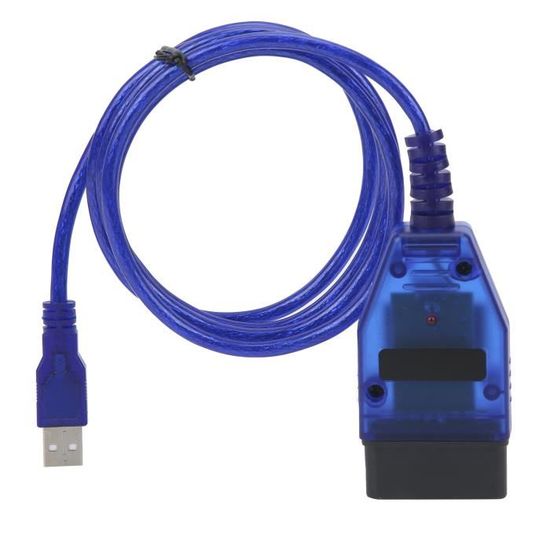 Câble de diagnostic Outil d'analyse de Diagnostic de Scanner de câble USB OBD2 professionnel adapté pour Seat