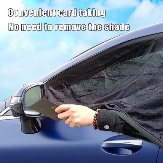 Housse Pare-brise Pour Ford Focus - Protection Anti-givre, Pluie, UV, Avec Aimants, Couvre Vitres Avant Et Latérales