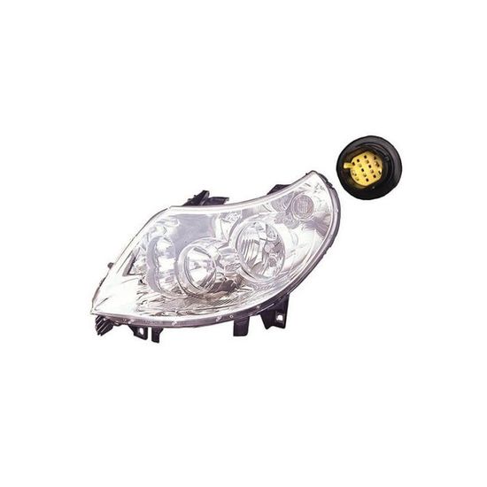 Optique avant principal droit (feux)(phare) d'occasion pour PEUGEOT BOXER 1