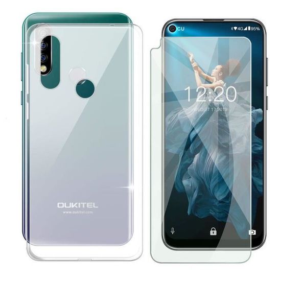 Coque Silicone + Film Verre Trempé Pour Oukitel C62 / C62 Pro – Protection Complète, Finition Précise - 9