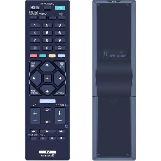 Télécommande De Remplacement RM-GD014 Pour TV Sony Smart HDTV - Neuve