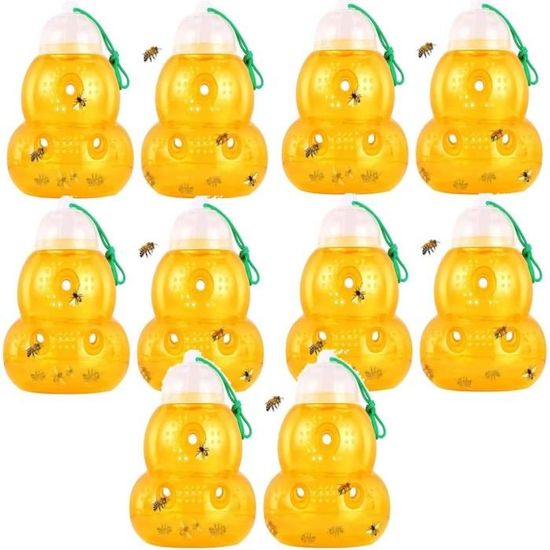Pack De 6 Pièges à Guêpes DIY écologiques - Transformez Vos Bouteilles Plastique En Pièges à Insectes
