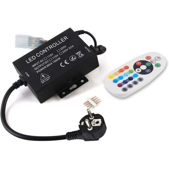 Plaque Nominative Lumineuse Camionneur - 40x10 Cm Acrylique LED RGB | 22 Effets Télécommande | Alimentation 12V/24V Ou USB 5V | Gravure Laser Personnalisable - 9
