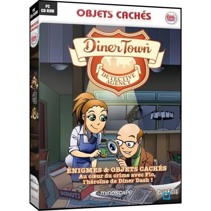 Diner Town L'Agence De Detective / Jeu PC