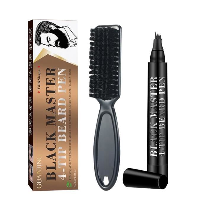 Stylo de remplissage de barbe et ensemble de stylos barbe
