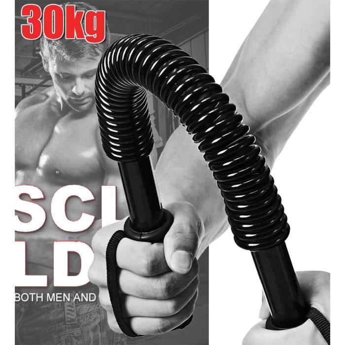 Professionnel Barre à Ressort pour la Musculation des pectoraux/épaules, 30kg
