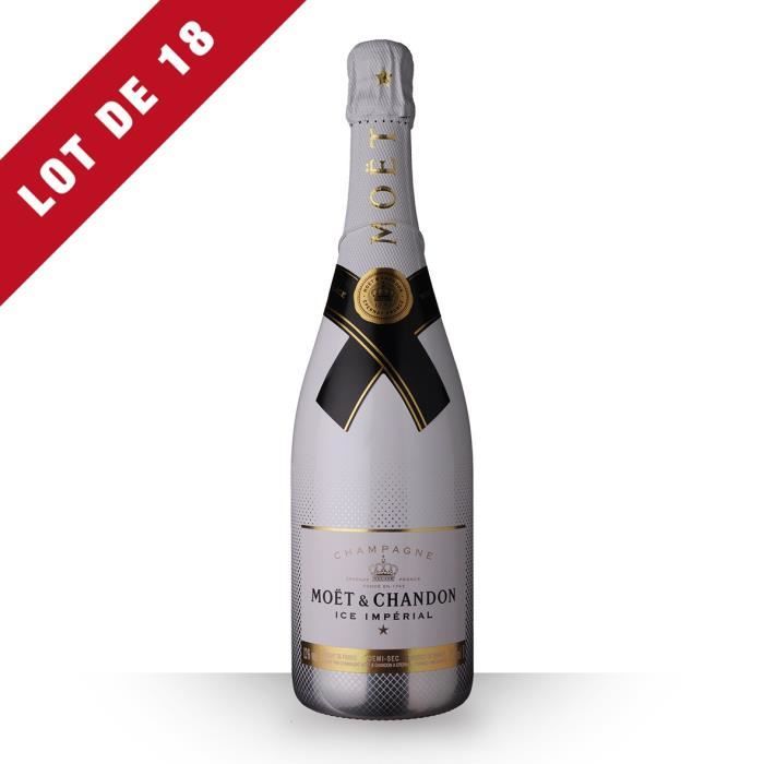 18X Moët et Chandon Ice Impérial Brut 75cl - Champagne