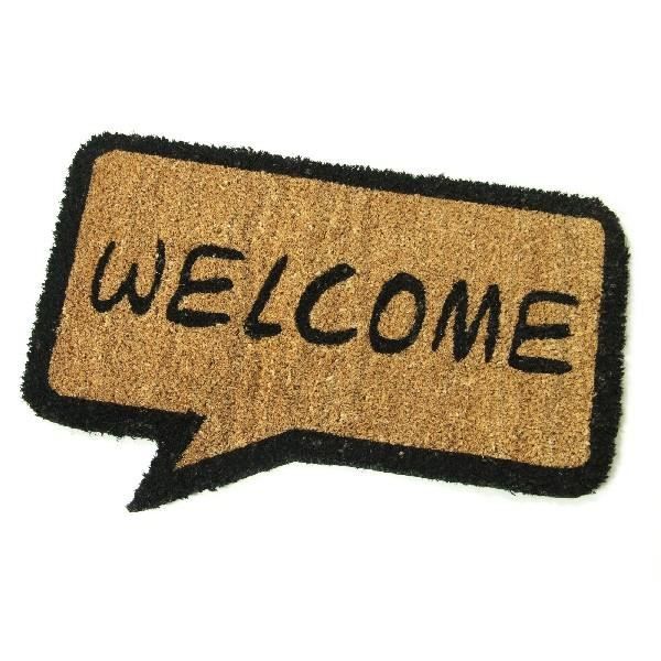 Tapis de sol, paillassons Paillasson coco Welcome