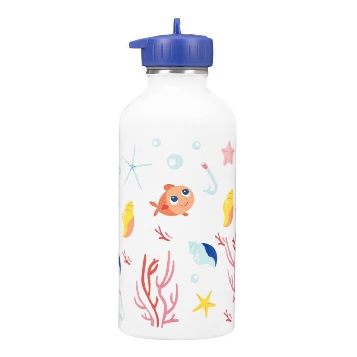 Gourde Inox Enfant - Petit Poisson Rouge - Draeger Paris