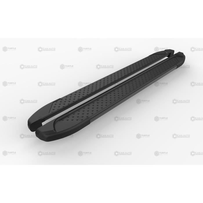 Marche-pieds latéraux pour Fiat Freemont 2012> (le jeu D+G), série Sapphire V1 Black 183cm