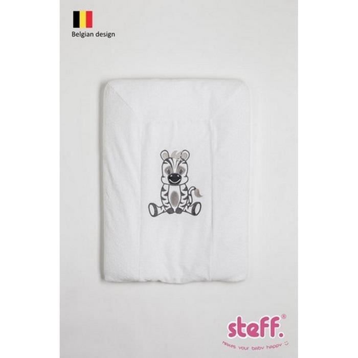 Steff - Zèbre - Housse de matelas à langer 70x50 cm
