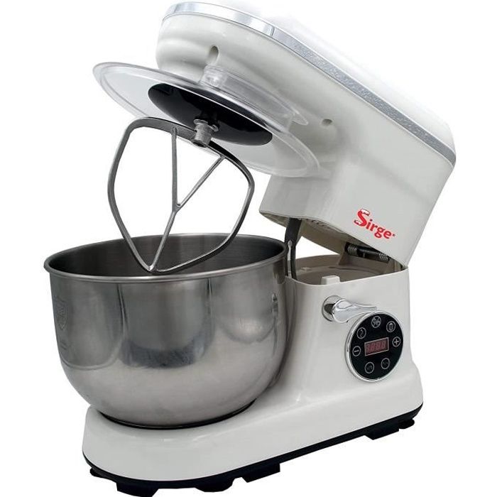 Robot pâtissier Multifonction robot de cuisine MIXEUR automatique BOL 5L INOX NEUF 1,9KG 1200 WATT