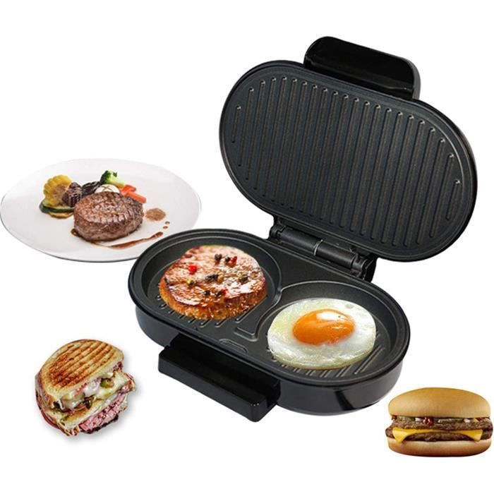 GAUFRIER Croque Monsieur eacutelectrique 2 En 1 Gaufrier Grill Gacircteau DIY Multifonction Appareil agrave Gaufres Pour Deacute1393