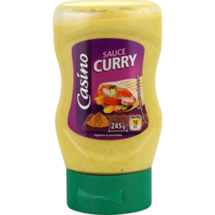 Sauce curry - 245 gr