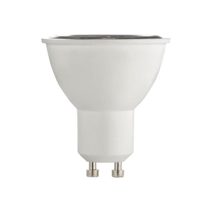 Xavax Ampoule LED avec réflecteur forme : PAR16 GU10 6.5 W (équivalent 55 W) classe A+ lumière blanche chaude 2700 K