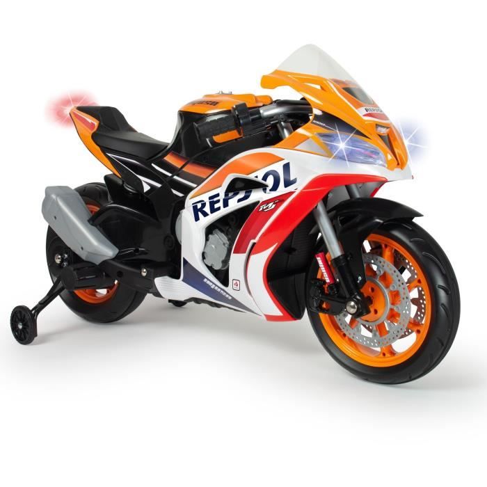 INJUSA MOTO HONDA REPSOL 12V C/LUCES/SONIDO