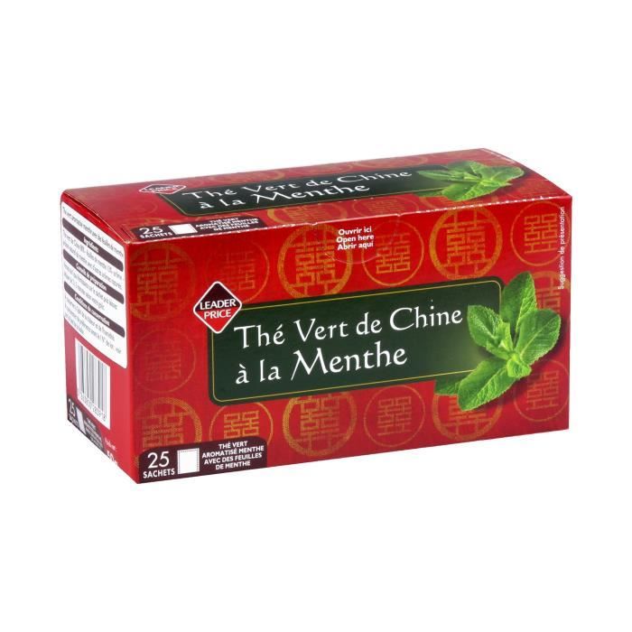 Thé vert de Chine à la Menthe - 50g
