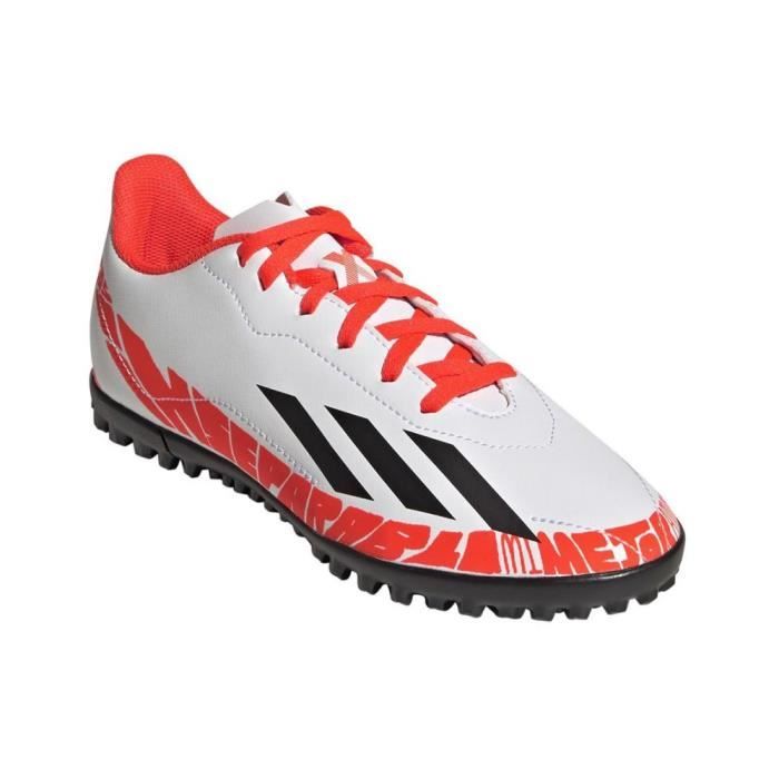 Chaussures ADIDAS X SPEEDPORTAL4 Messi TF JR Blanc - Mixte/Enfant