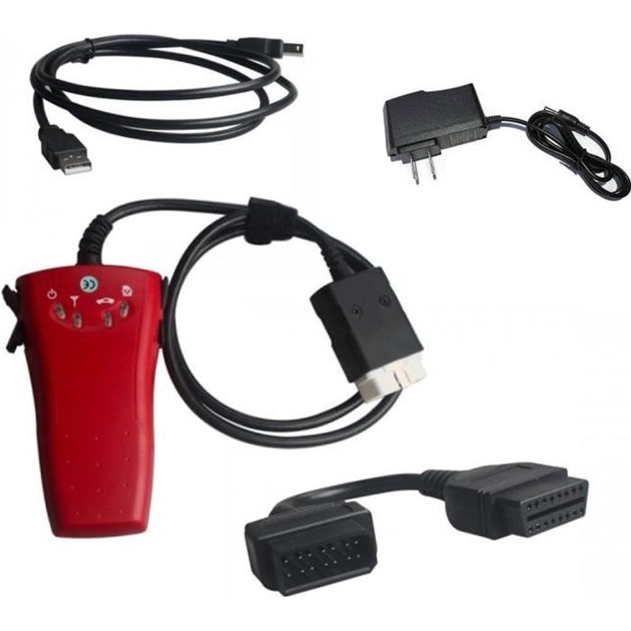 Scanner d'outil de Diagnostic de voiture pour Renault CAN Clip V172 Consult 3 III OBD, rouge