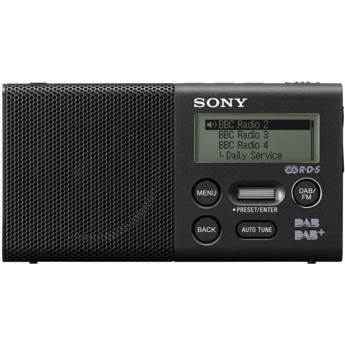 SONY XDRP1DBPB Radio numérique - DAB/DAB +/ FM VISUAL2DIN 6inch BT Non-CarPlay