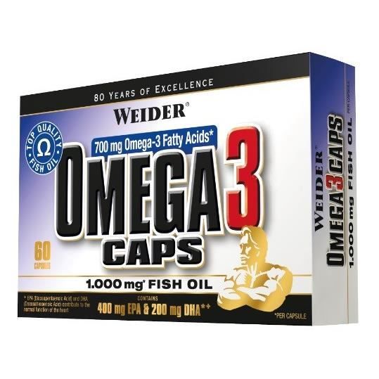 WEIDER Sachet de Omega 3 60 Caps