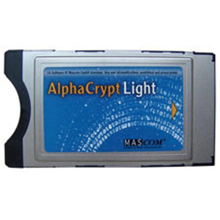 Carte tuner tv Alphacrypt - Version R2.2 - Light Module PCMCIA Reception de programmes satellite ou cables optionnels