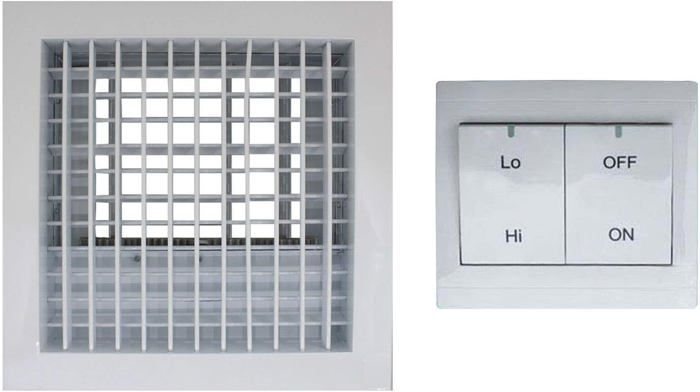 Grille D'aération Affleurante Blanche - 246 X 167 Mm (9,7 X 6,6 Pouces), Pour Conduit De Ventilation