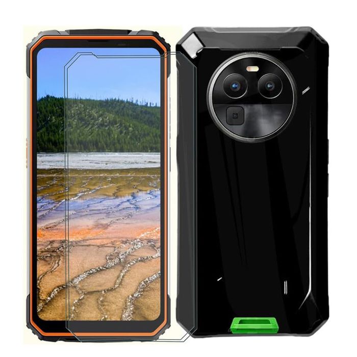 Coque Pour Blackview Fort 1 (6.56") Avec 2 Pièces Verre