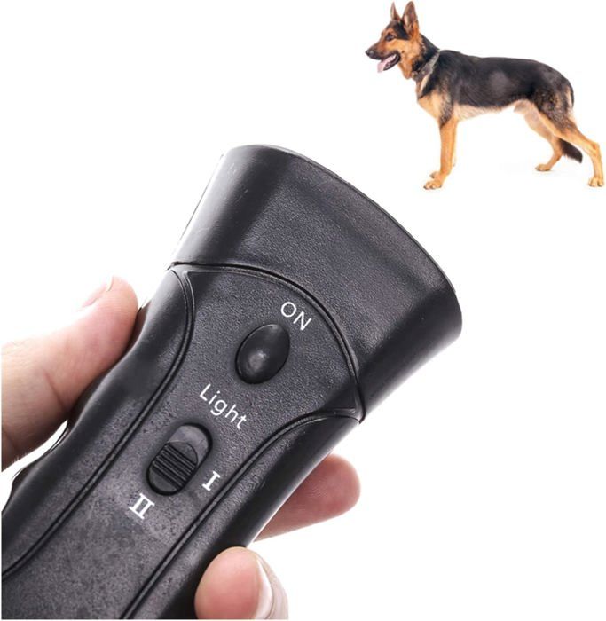 Comparer les prix de Dispositif anti-aboiement portable, répulsif ultrasonique 3 en 1 pour chien, dispositif anti-aboiement à LED, contrôleur d'écorce,