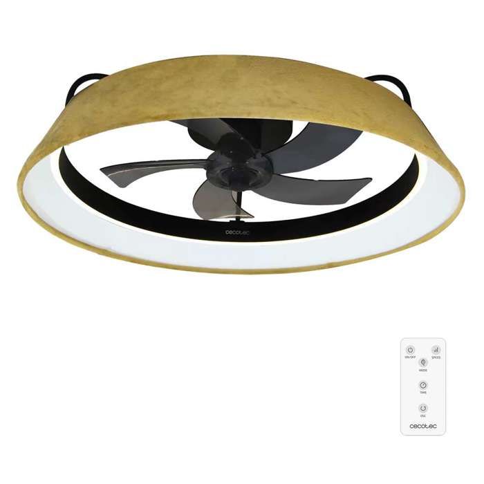 Cecotec Ventilateur De Plafond Avec Lumière EnergySilence LampAero 600 Green Design. 20 W Diamètre 60 cm Lampe LED Cecotec Ventilateur De Plafond Avec Lumière EnergySilence LampAero 600 Green Design. 20 W Diamètre 60 cm Lampe LED