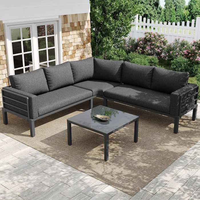 Salon de jardin dangle (4-5 places) pour terrasse Jardin -