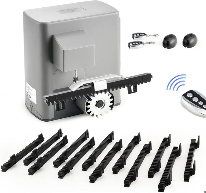 Motorisation Portail Coulissant 220V Capacité 600KG 12M Moteur Portail Coulissant