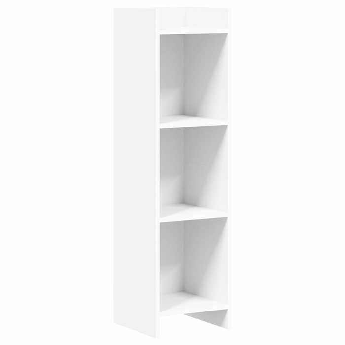 vidaXL Bibliothèque Blanc 30 x 30 x 111 cm Bois dingénierie 8011275