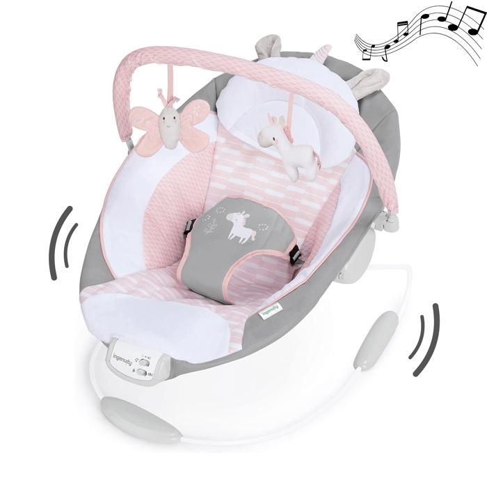 INGENUITY Transat bébé - Flora - Arche avec jouets déveil amovible - Reconditionné - Excellent etat