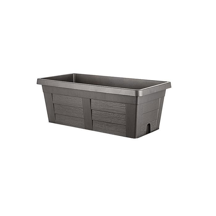 Jardinière Legno - Anthracite - L 100 x l 44 x H 40 cm