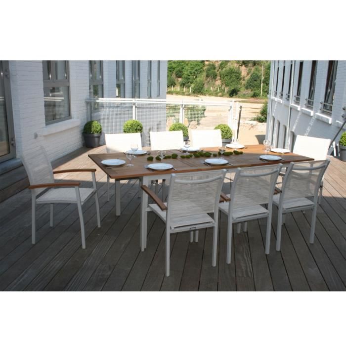 Table De Jardin Pliante Taupe L70cm 2 Places Cervione Table