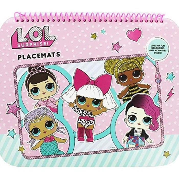 jeu de coloriage roplk lol surprise napperons livre des activites recherches word mazes more activite pad cdiscount jeux jouets grinch jpg
