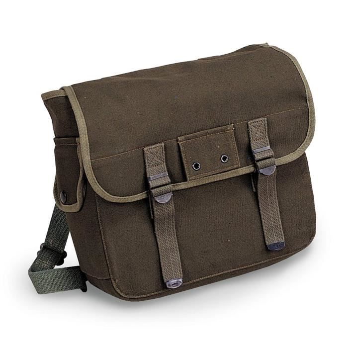 Besace FYPMM Musette en toile de coton Sac Messenger pour l