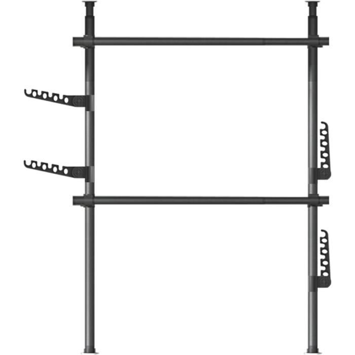 Garde Robe Telescopique Armoire De Rangement Portant À Vêtement ...