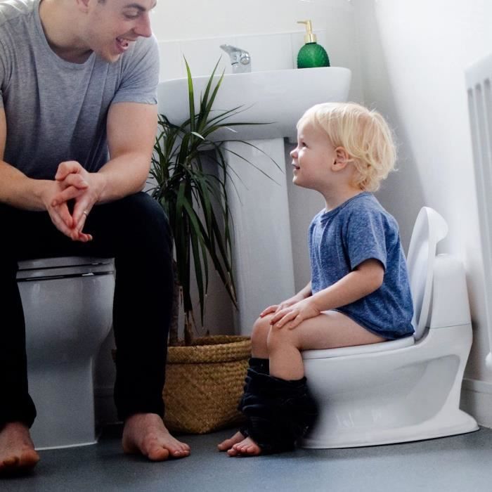 Nuby Dr. Talbot'S - My Real Potty - Pot Pour Bébé Avec Bruit De Chasse - Toilette Enfant - Pot D’Apprentissage De La Propreté[H105]