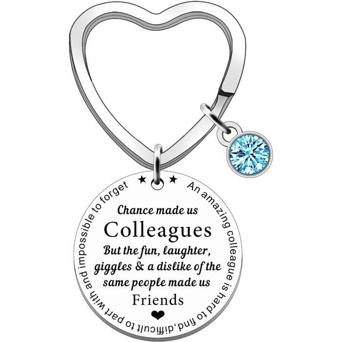 Carte Départ Collègue Avec Porte-clés - Cadeau Retraite, Promotion Ou Départ, Pour Femme Ou Homme - 7