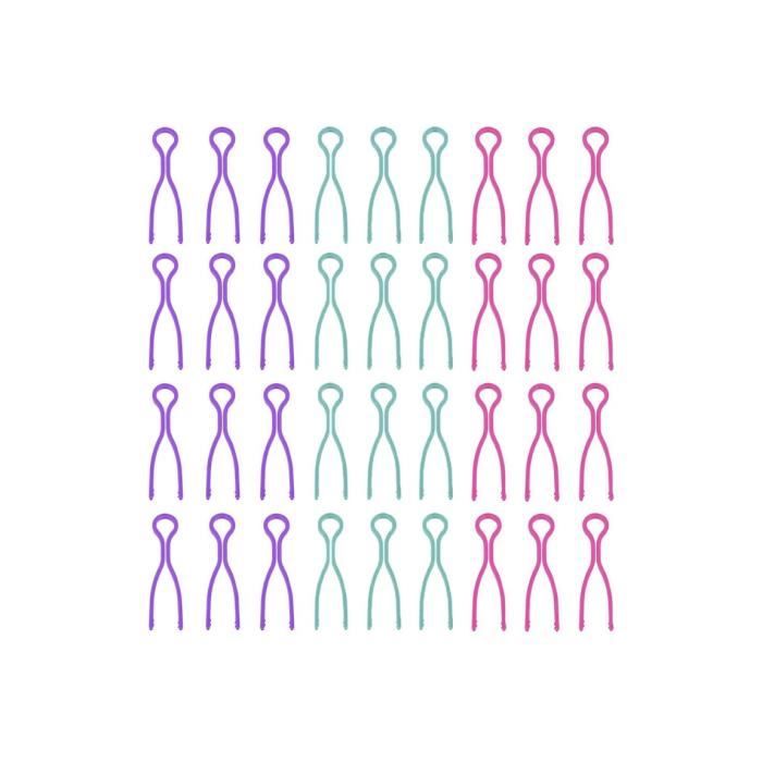 50 Pinces à Canette De Couture Colorées - Organisateurs De Bobines De Fil En Plastique