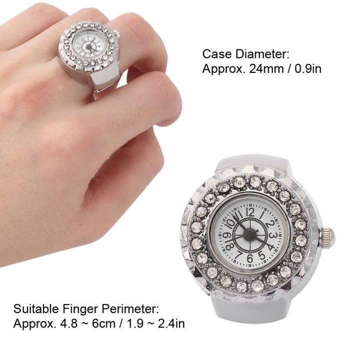Quartz ring watch shop