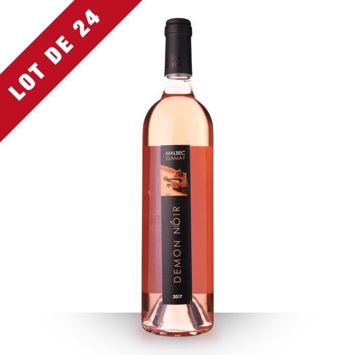 24x Démon Noir 2017 IGP Comté Tolosan 24x75cl Vin Rosé La cave Cdiscount 24x Démon Noir 2017 IGP Comté Tolosan 24x75cl Vin Rosé La cave Cdiscount